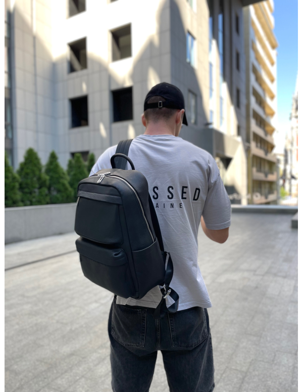 Чоловічий рюкзак для ноутбука та поїздок Luna, чорна