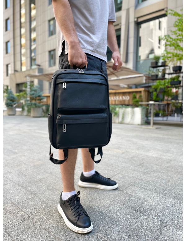 Чоловічий рюкзак для ноутбука та поїздок Luna, чорна