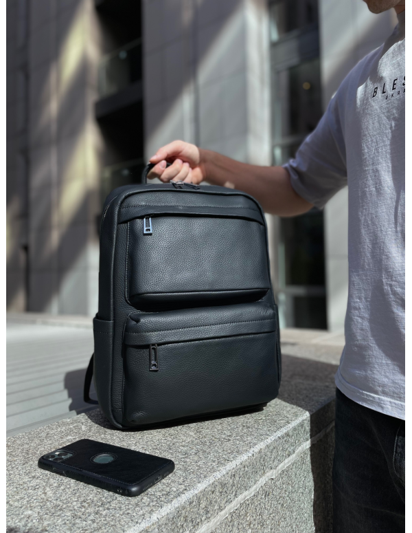 Чоловічий рюкзак для ноутбука та поїздок Luna, чорна