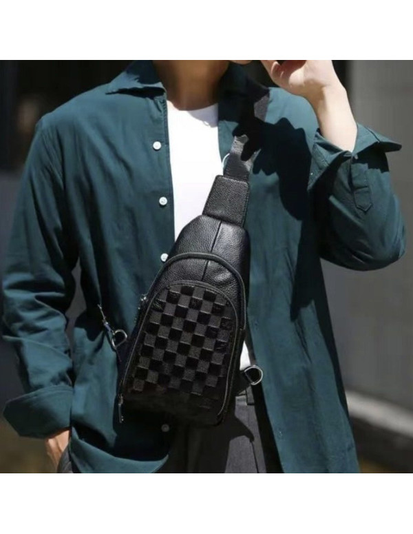 Чоловічий рюкзак на одне плече Cremona, чорний