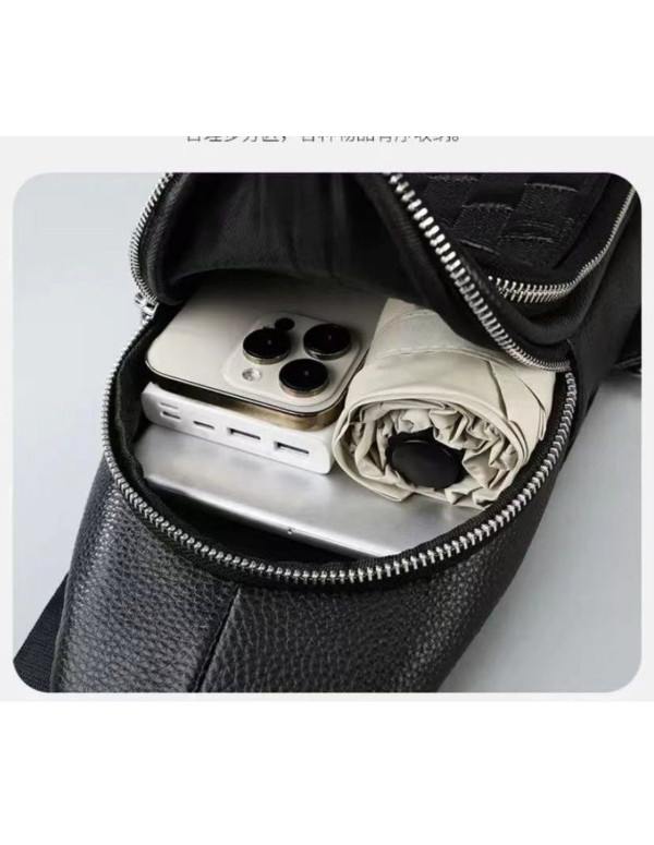 Чоловічий рюкзак на одне плече Cremona, чорний