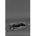 Шкіряна поясна сумка Dropbag Maxi чорна Krast BN-BAG-20-g