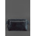 Шкіряна поясна сумка Dropbag Maxi синя Crazy Horse - BN-BAG-20-nn