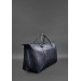 Шкіряна дорожня сумка темно-синя - BN-BAG-41-mystic