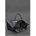 Шкіряна дорожня сумка темно-синя - BN-BAG-41-mystic