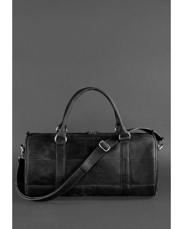 Шкіряна сумка Harper чорна Crazy Horse - BN-BAG-14-g-kr