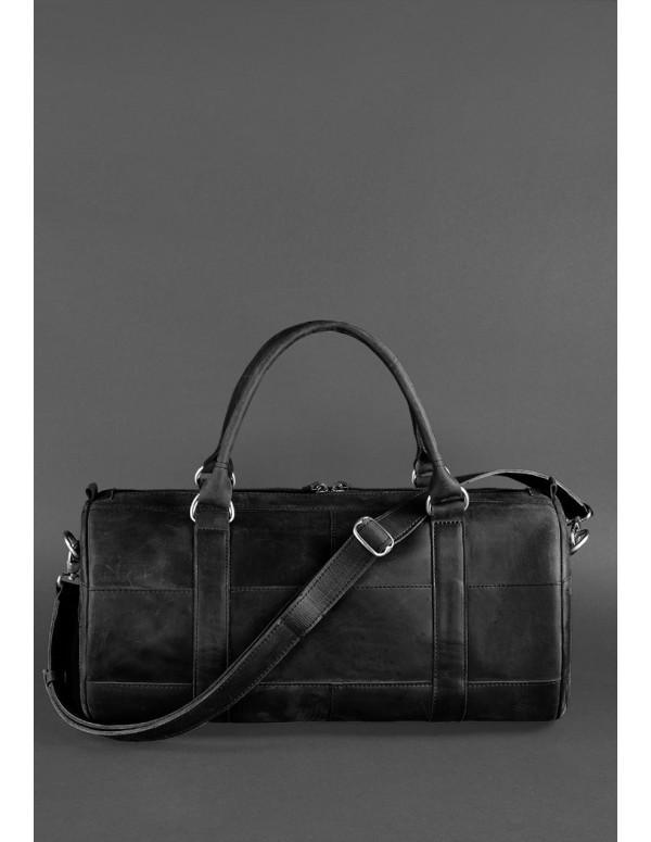 Шкіряна сумка Harper чорна Crazy Horse - BN-BAG-14-g-kr