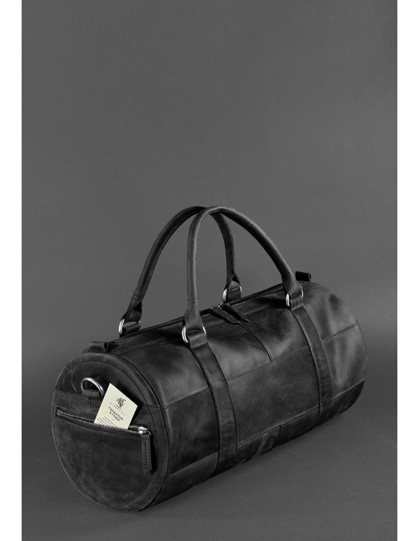 Шкіряна сумка Harper чорна Crazy Horse - BN-BAG-14-g-kr