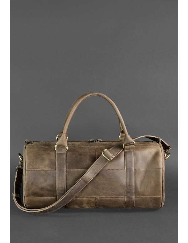 Шкіряна сумка Harper темно-коричнева Crazy Horse - BN-BAG-14-o