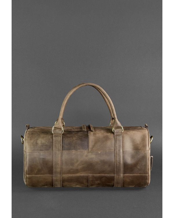 Шкіряна сумка Harper темно-коричнева Crazy Horse - BN-BAG-14-o