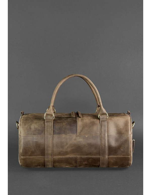 Шкіряна сумка Harper темно-коричнева Crazy Horse - BN-BAG-14-o