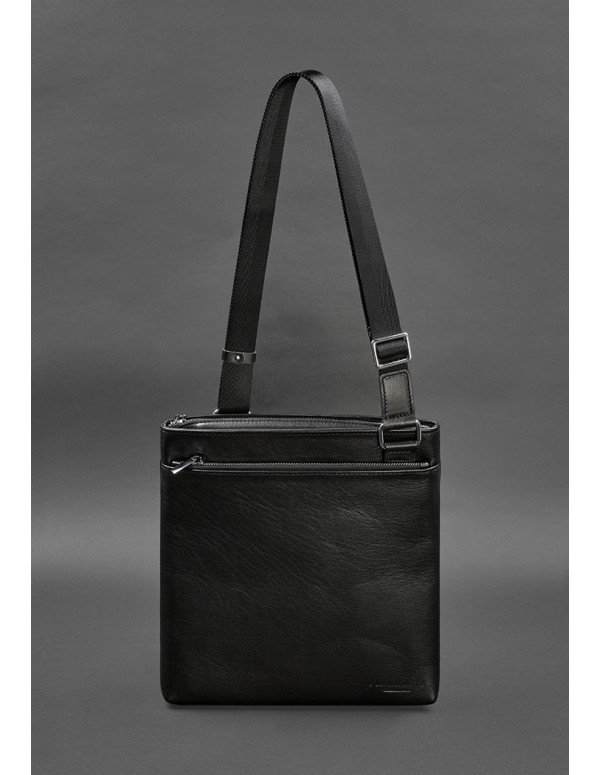 Сумка-планшет для прихованого носіння пістолета Чорна Флотар - BN-BAG-46-g