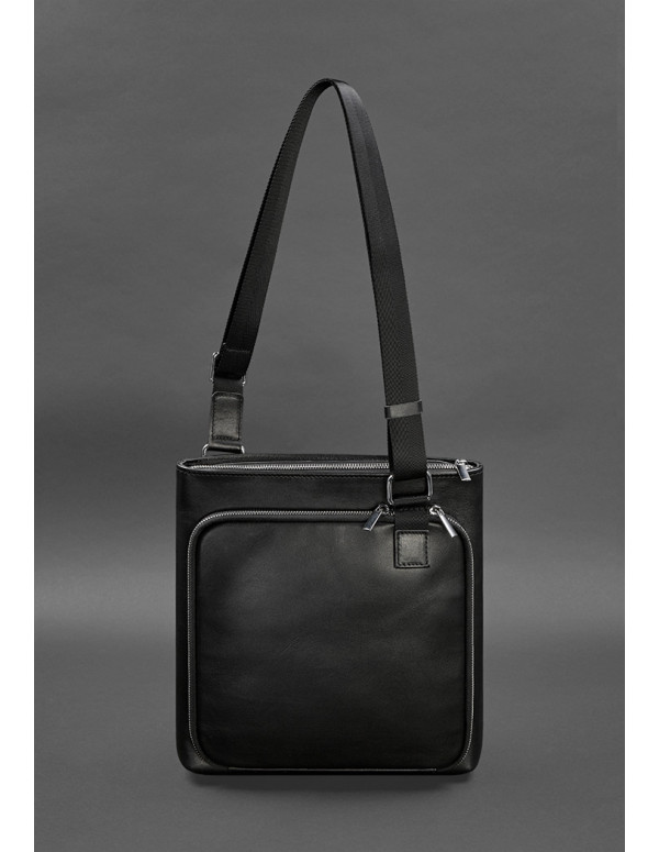 Сумка-планшет для прихованого носіння пістолета Чорна Флотар - BN-BAG-46-g