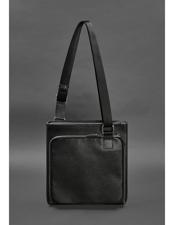 Сумка-планшет для прихованого носіння пістолета Чорна Флотар - BN-BAG-46-onyx