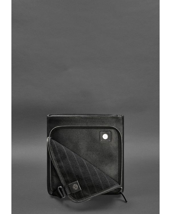 Сумка-планшет для прихованого носіння пістолета Чорна Флотар - BN-BAG-46-onyx