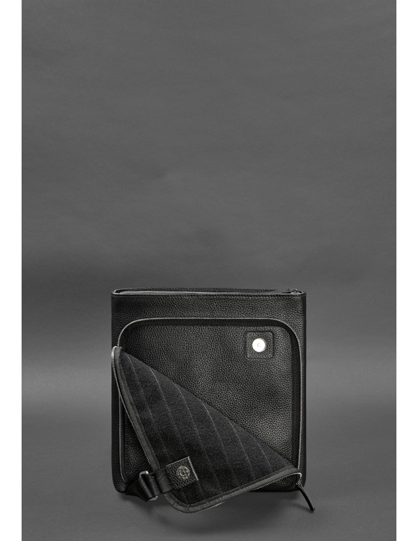 Сумка-планшет для прихованого носіння пістолета Чорна Флотар - BN-BAG-46-onyx