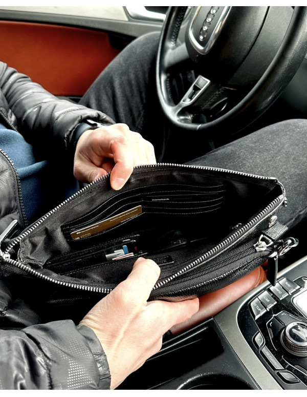 Клатч DANAPER CLUTCH, Black для прихованого носіння пістолета