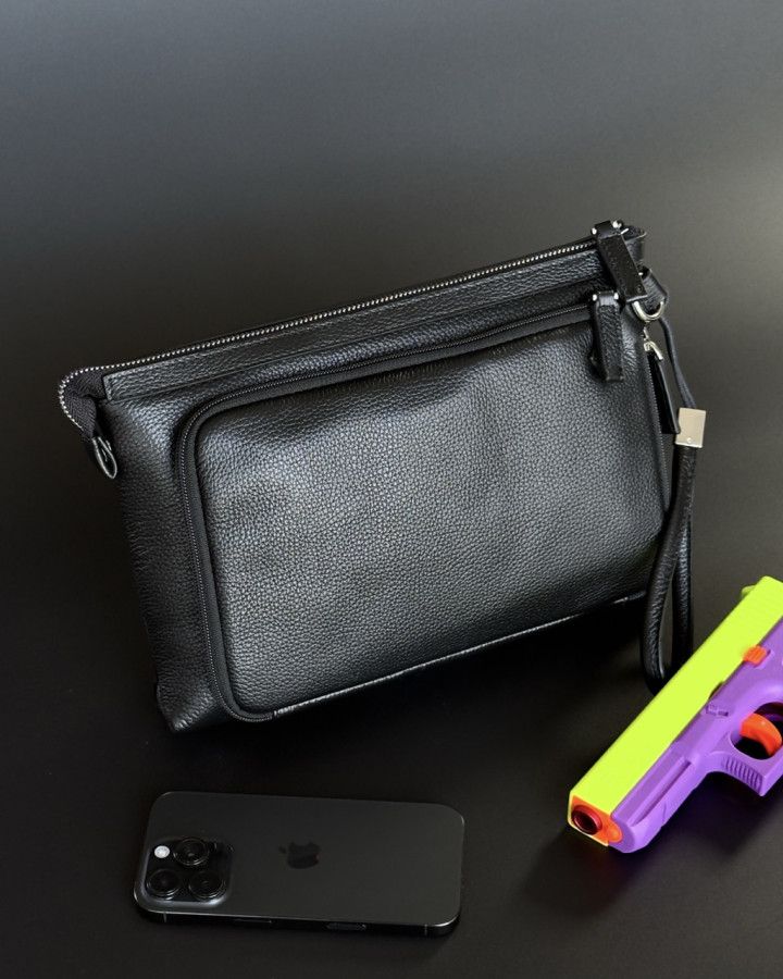 Клатч DANAPER CLUTCH, Black для прихованого носіння пістолета