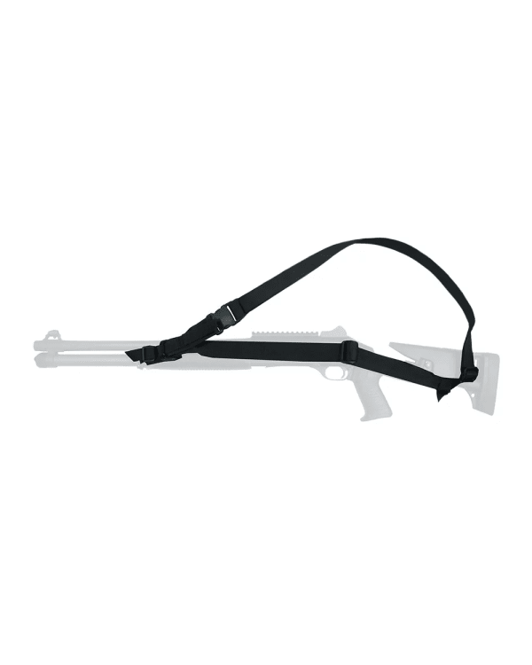 Ремінь збройовий триточковий DANAPER Silent Sling Black