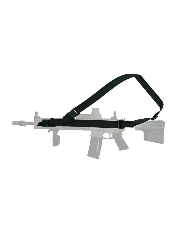 Ремінь збройовий триточковий DANAPER Silent Sling Black