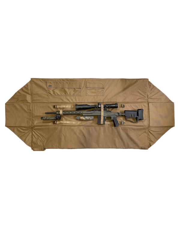 Транспортувальний чохол та снайперський мат DANAPER MSM (Modular Sniper Mat), Сoyote
