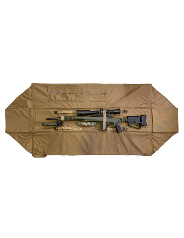 Транспортувальний чохол та снайперський мат DANAPER MSM (Modular Sniper Mat), Сoyote