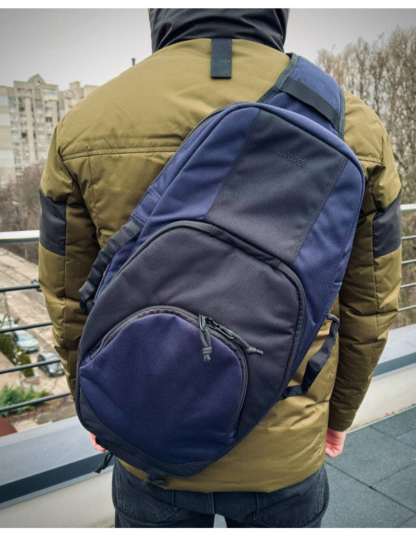 Рюкзак для прихованого носіння довгоствольної зброї DANAPER NAUTILUS 56, Blue-Black