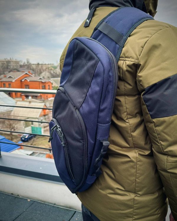 Рюкзак для прихованого носіння довгоствольної зброї DANAPER NAUTILUS 56, Blue-Black