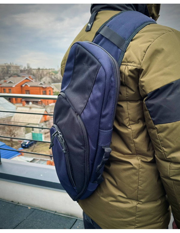 Рюкзак для прихованого носіння довгоствольної зброї DANAPER NAUTILUS 56, Blue-Black