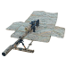 Снайперський мат DANAPER Mat Light, MultiCam