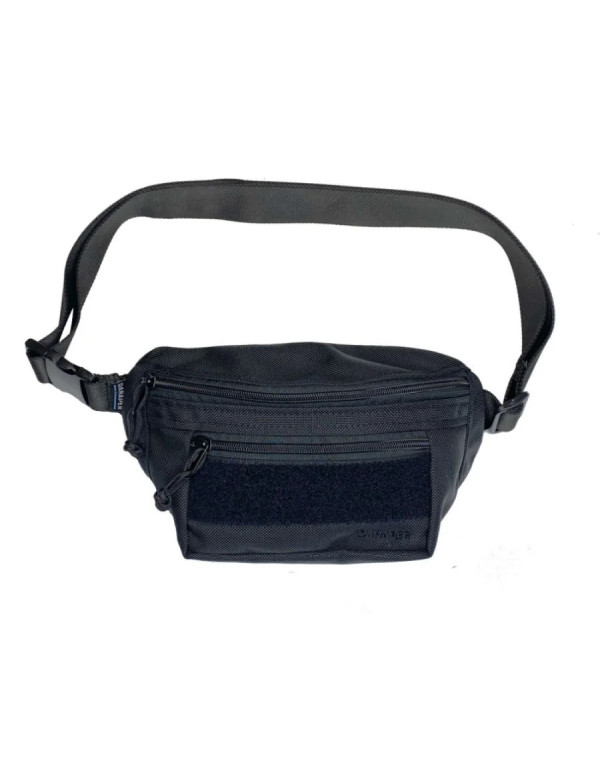 Поясна сумка/бананка Bagy в кольорі Black / 1109099