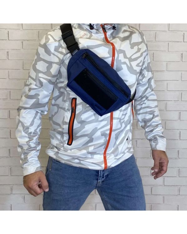Поясна сумка/бананка Bagy в кольорі Blue/1109650