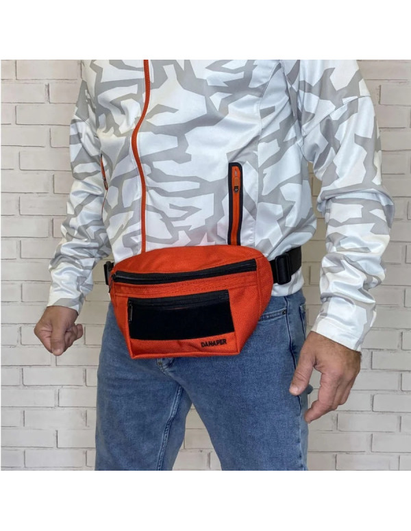 Поясна сумка/бананка Bagy в кольорі Red/1109080