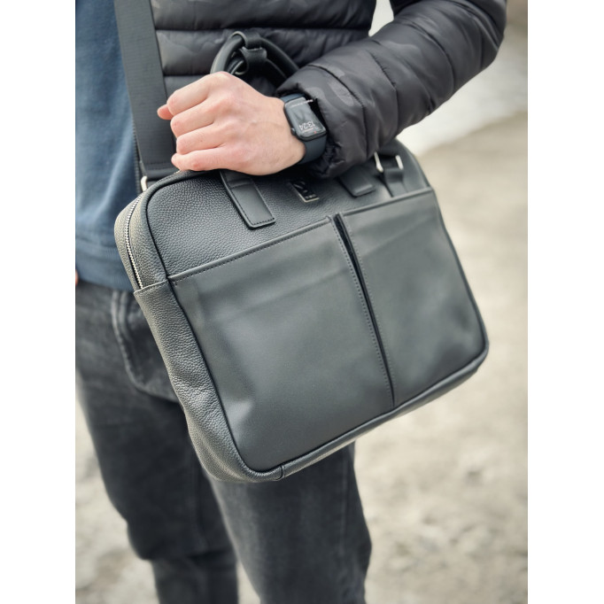Огляд на шкіряний портфель для пістолета Messenger