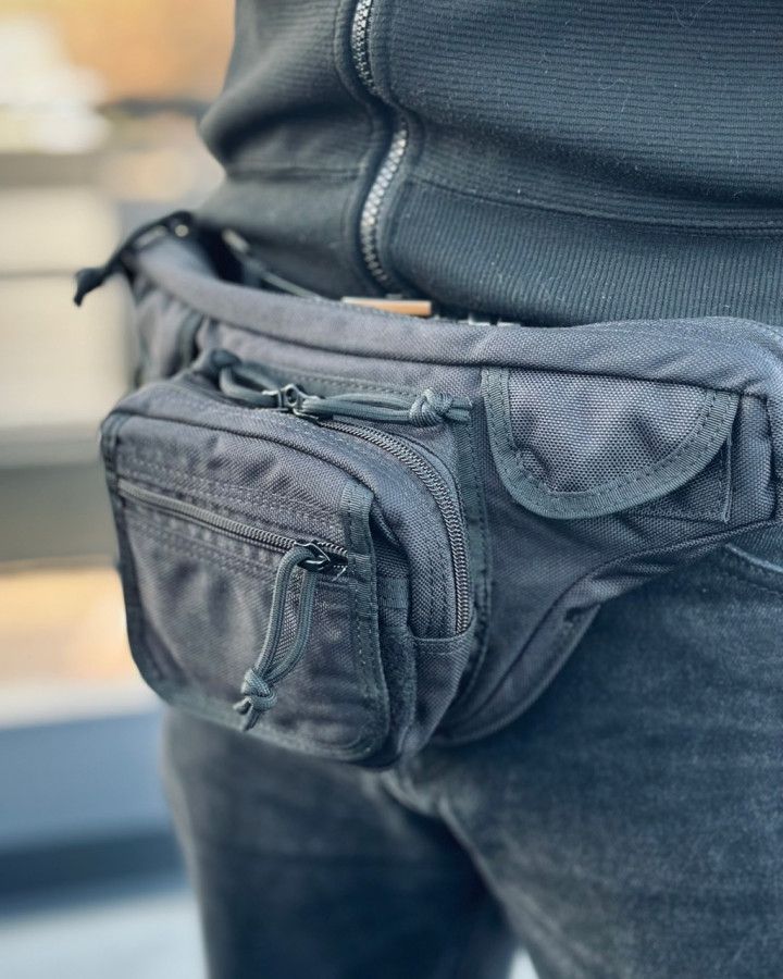 Сумка поясная DANAPER DEFENDER CITY, Black