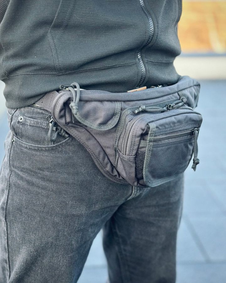 Сумка поясная DANAPER DEFENDER CITY, Black