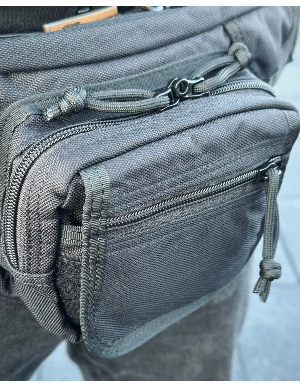 Сумка поясная DANAPER DEFENDER CITY, Black