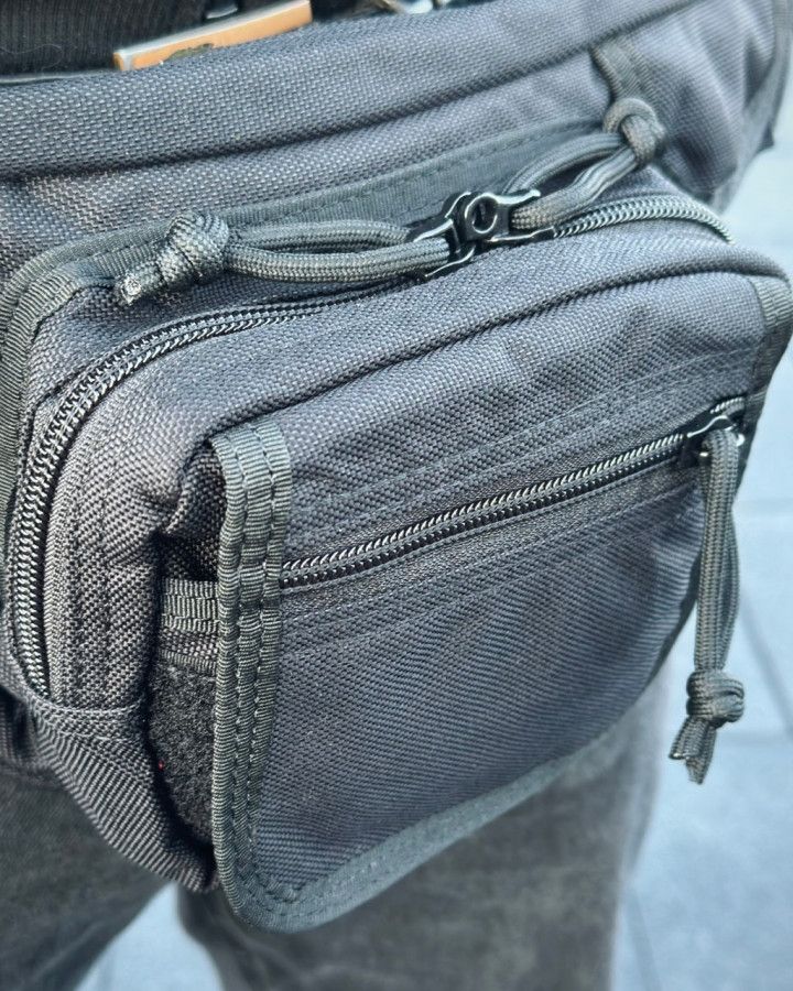 Сумка поясная DANAPER DEFENDER CITY, Black