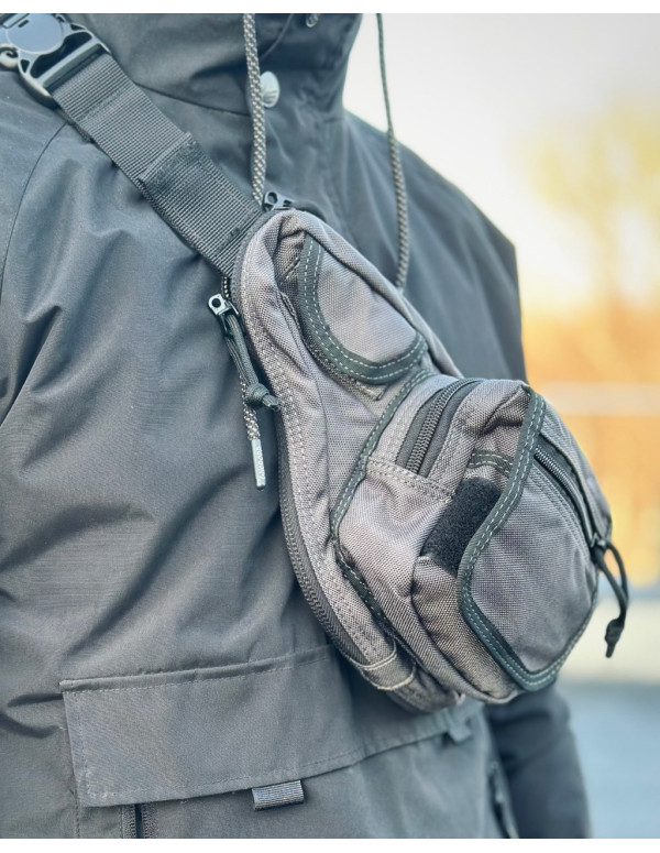 Поясная сумка кобура DEFENDER CITY, Graphite