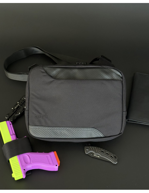 Повсякденна чоловіча сумка DANAPER LUTON, black