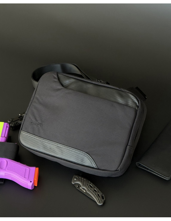 Повсякденна чоловіча сумка DANAPER LUTON, black