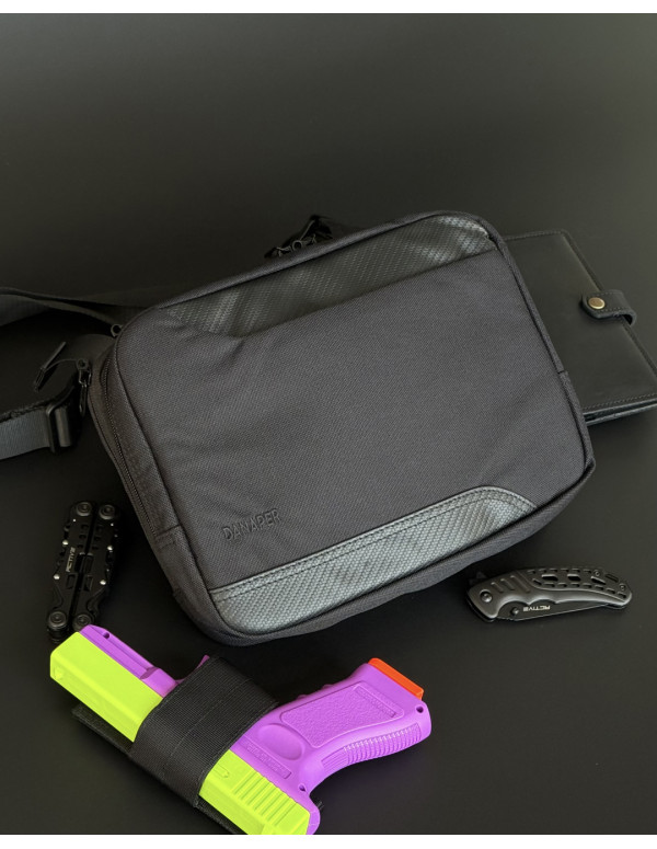 Повсякденна чоловіча сумка DANAPER LUTON, black