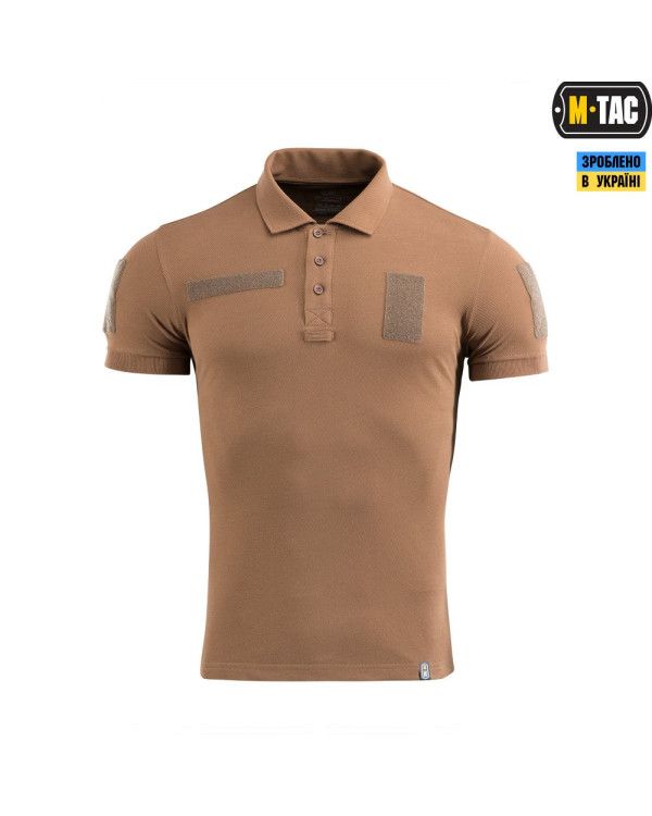 ПОЛО ТАКТИЧЕСКОЕ 65/35 COYOTE BROWN