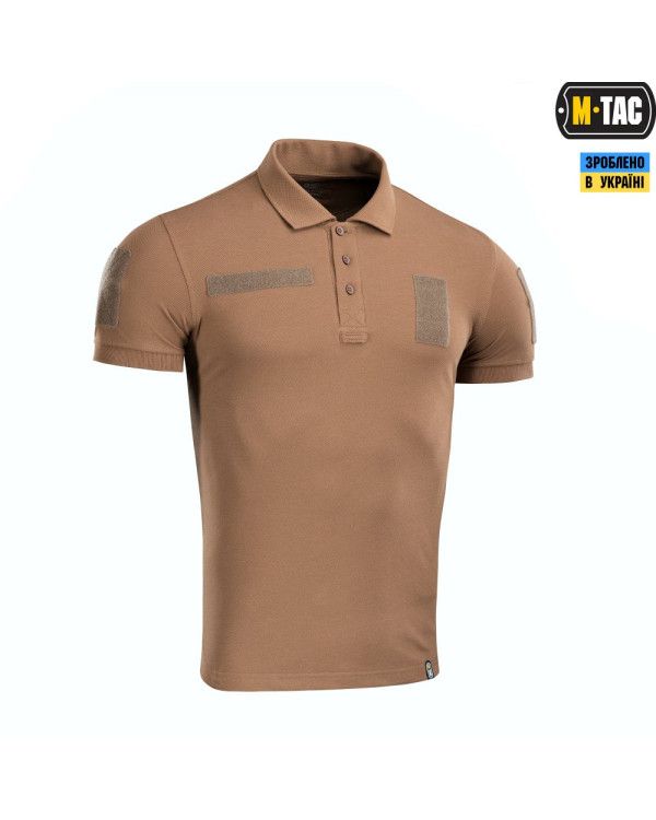 ПОЛО ТАКТИЧЕСКОЕ 65/35 COYOTE BROWN