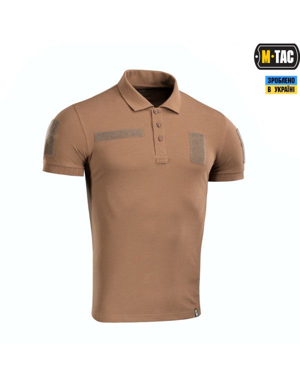 ПОЛО ТАКТИЧЕСКОЕ 65/35 COYOTE BROWN