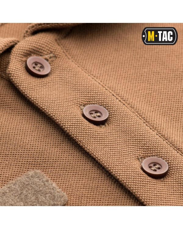 ПОЛО ТАКТИЧЕСКОЕ 65/35 COYOTE BROWN