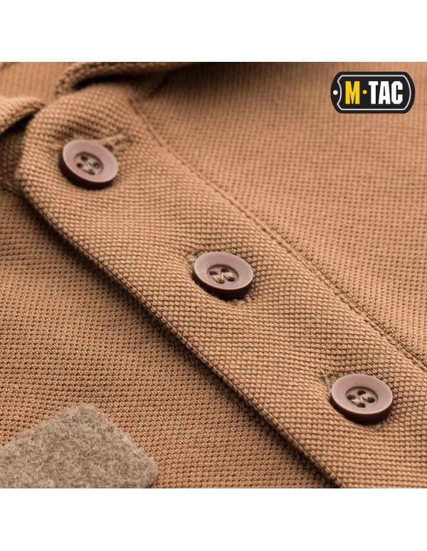 ПОЛО ТАКТИЧЕСКОЕ 65/35 COYOTE BROWN