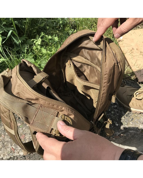 РЮКЗАК URBAN LINE CHARGER HEXAGON PACK COYOTE BROWN