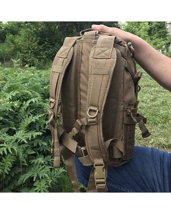 РЮКЗАК URBAN LINE CHARGER HEXAGON PACK COYOTE BROWN