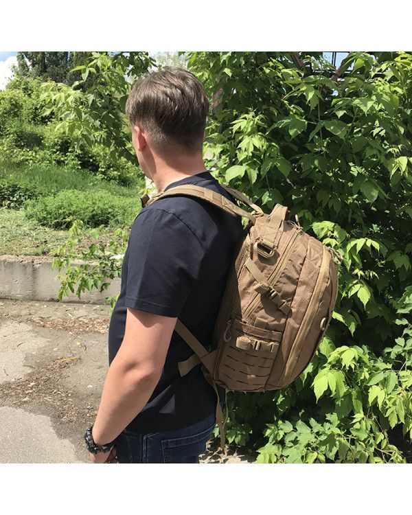 РЮКЗАК URBAN LINE CHARGER HEXAGON PACK COYOTE BROWN